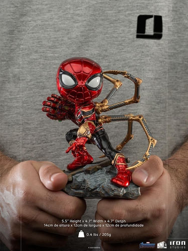 Figura Iron Spider Avengers Endgame Minico 5319 Iron Studios