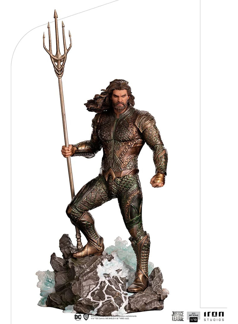 Figura Aquaman Zack Snyder's Bds 1:10 57321 Iron Studios