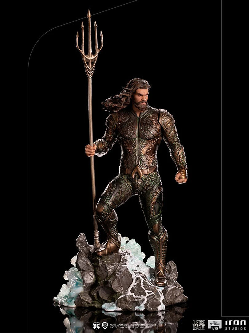 Figura Aquaman Zack Snyder's Bds 1:10 57321 Iron Studios
