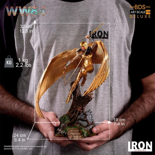 Figura Wonder Woman Deluxe 1:10 Ww84 Iron Studios