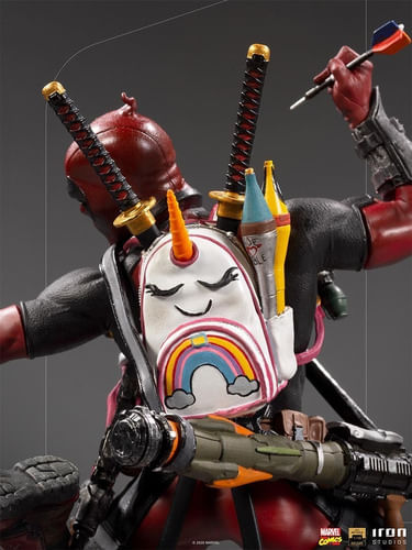 Figura Deadpool Deluxe Bds Art 1:10 Marvel Comics 90097