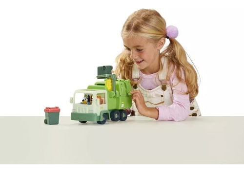 Bluey Camion de basura con dos figuras 17170