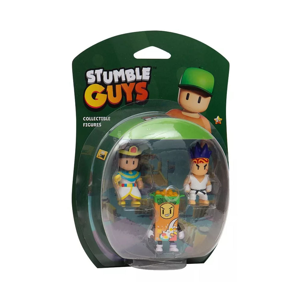 Stumble Guys Blister con tres figuras de 5,50cm SG2020