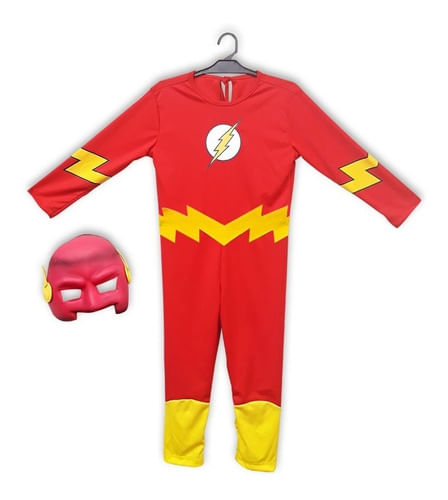 Disfraz Flash Clásico Talle 1 16701