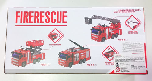 NS Camion De Bomberos c/ Escalera R/C 1:28 726-210