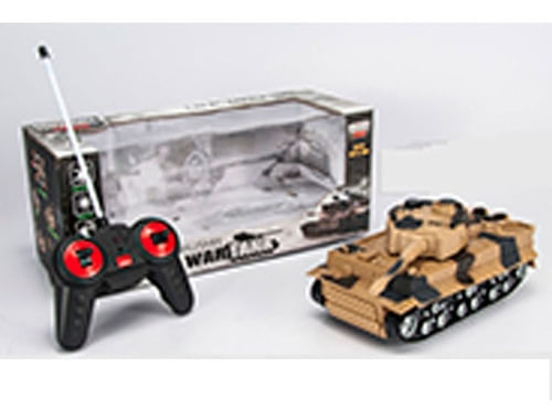 Tanque De Guerra R/c 1:32 Con Luz Y Música 4 Ch 1323786