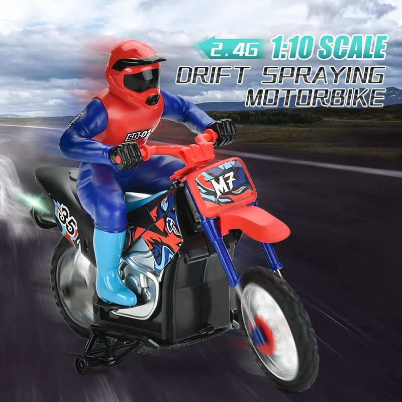 Moto R/c Spray Motorcycle 1:10 024421 Northsun