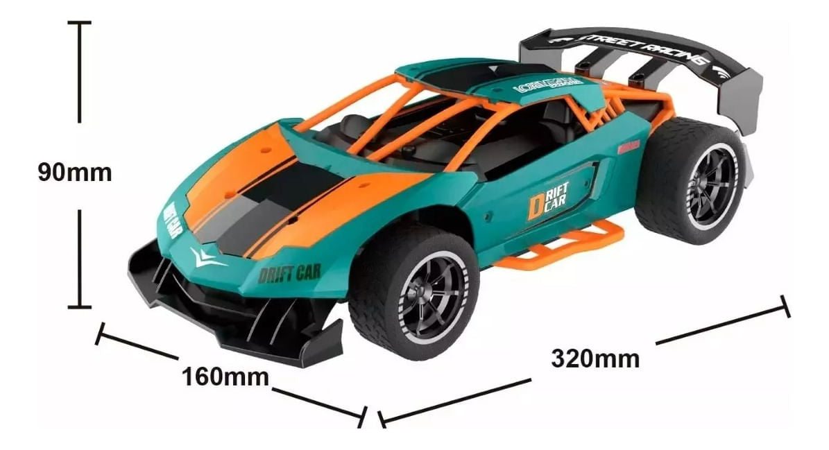 Auto Mist Spray Car R/c 1:14 024430 Northsun