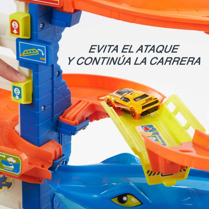 Hot Wheels City Mordisco Del Tiburón Hdp06 Mattel