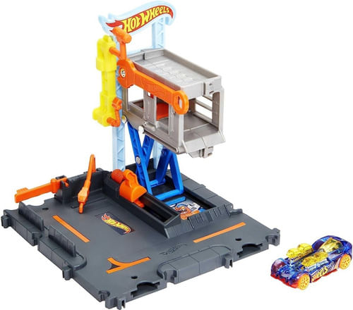 Hot Wheels City Taller De Reparación Hdr25 Mattel