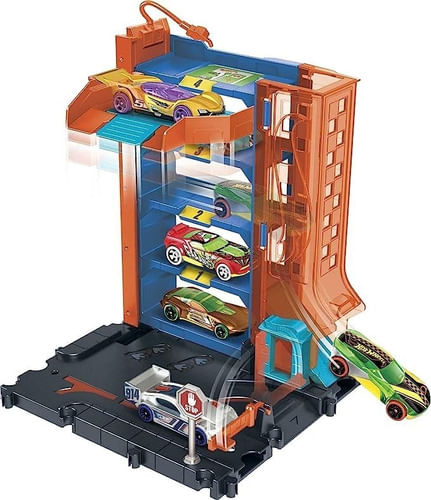 Hot Wheels City Parking Garage Hdr28 Mattel