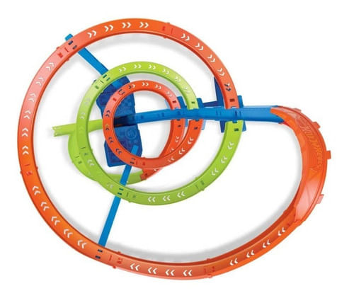 Hot Wheels Action Espiral Rápida De Choque Hgv67 Mattel