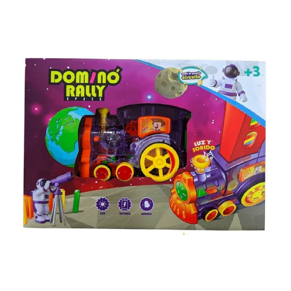 Domino Rally Tren 80 pzs IK0472