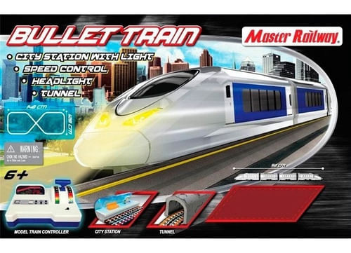 Bullet Train Pista De Tren Grande 8401
