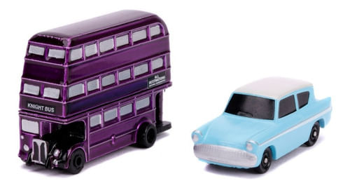 Set X 2 Nano Autos Diecast 1:65 Harry Potter 31719 Jada