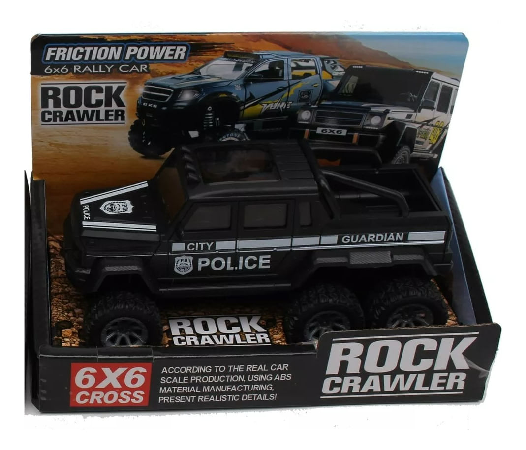 Rock Crawler Auto Policia A Friccion 2364242