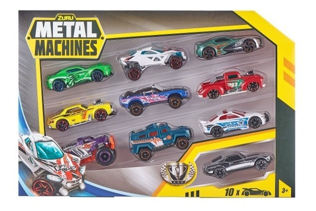 Metal Machines Pack X 10 Autos Serie 2 6750