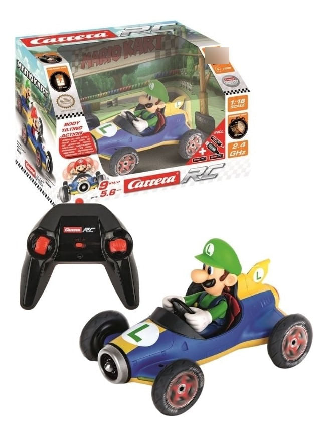 Auto Mario Kart A Control Luigi Carrera Go 370181067
