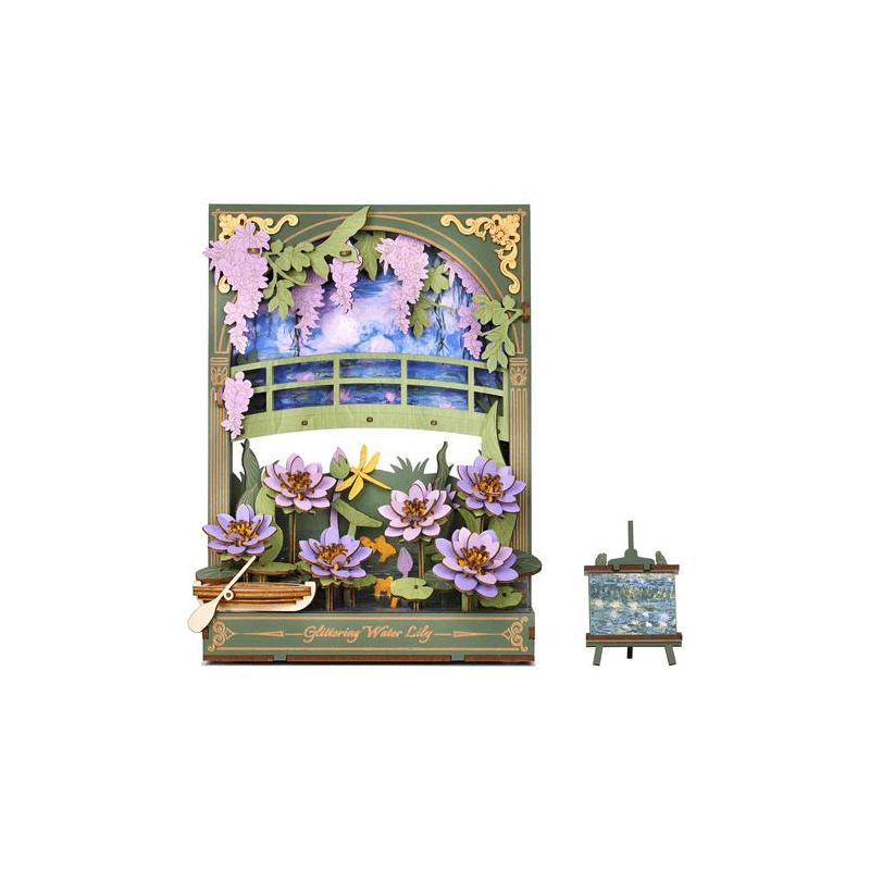 Robotime Puzzle Rolife Glittering Water Lily TH001