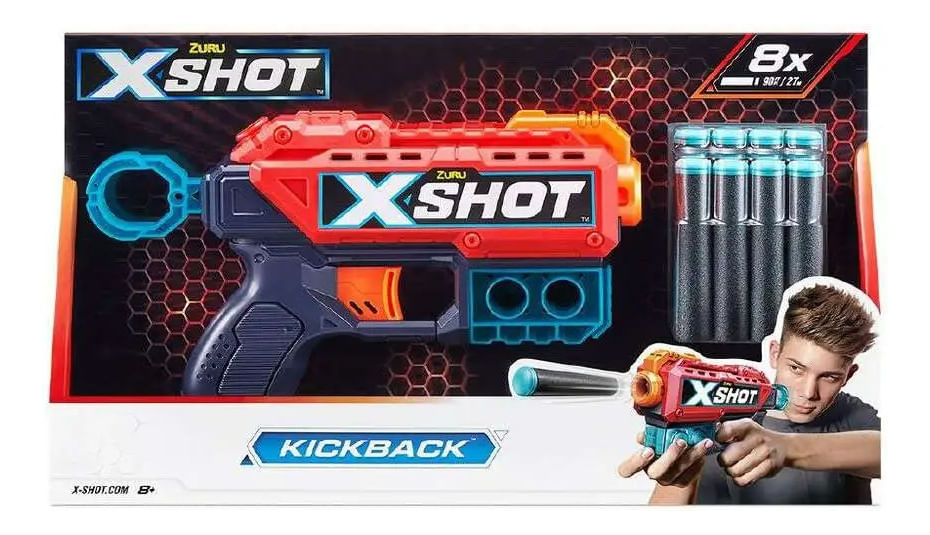 X-shot Kickback 5760 36184 Zuru