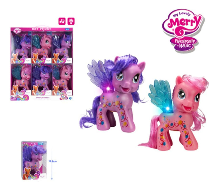 My Lovely Merry Pony Con Luz Y Sonido 1864347