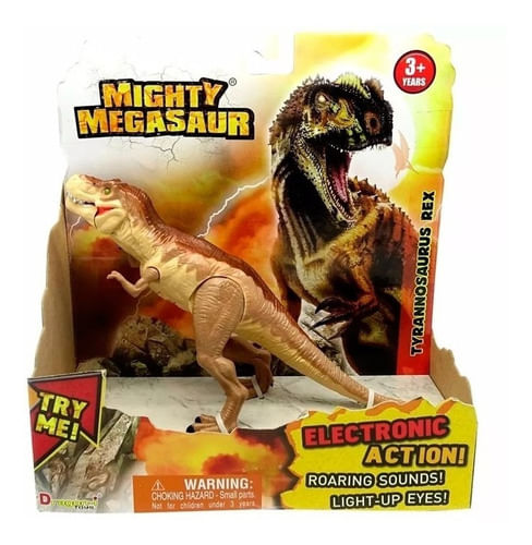 Dinosaurio Mighty Megasaur Trex con luz Y Sonido 16896