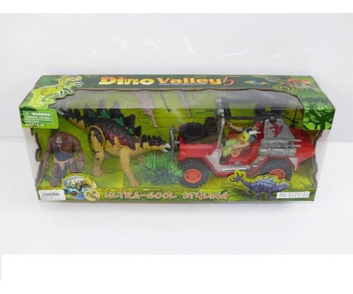 Set Valle Dinosaurio con Jeep 825567