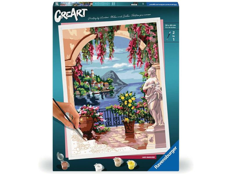 Ravensburger CreArt Lago Maggiore 25963 - detalle 2