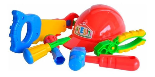 Calesita Set Casco Con Herramientas 453