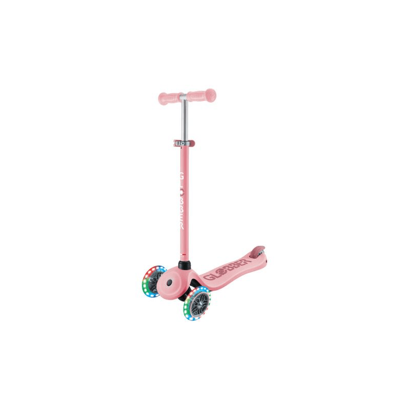 Globber Monopatin Go Up Sporty Lights, Pastel Pink 452-710-4