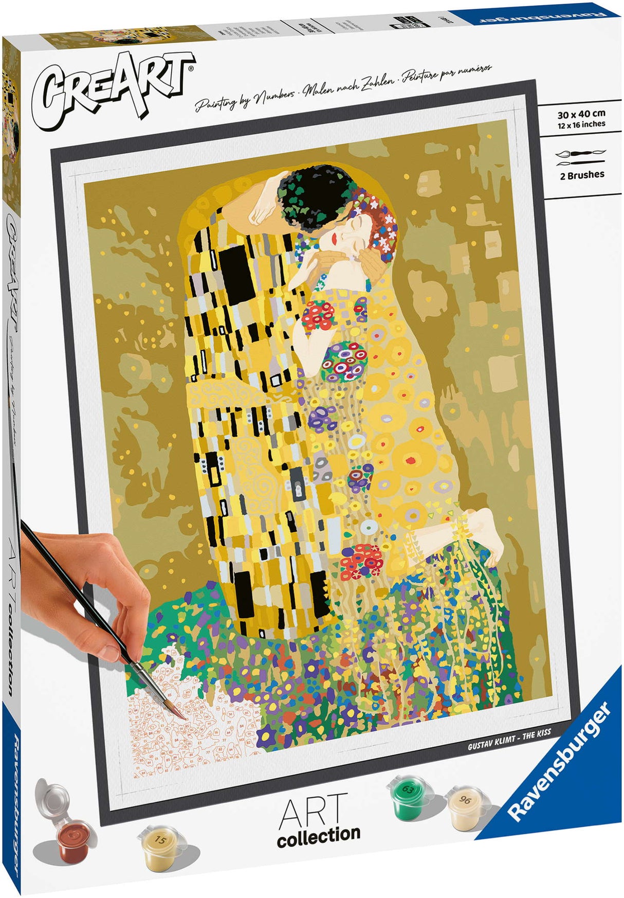 Ravensburger CreArt Klimt The Kiss 23648 - packaging