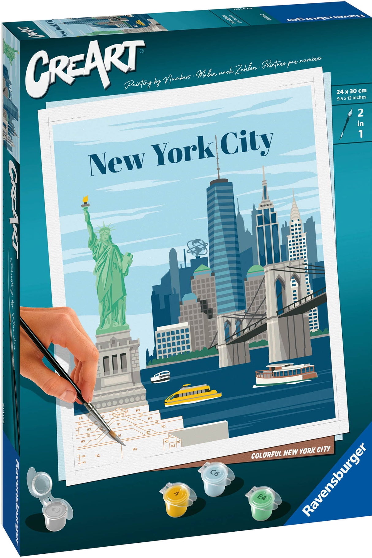 Ravensburger CreArt Colorful New York City 23686 - packaging