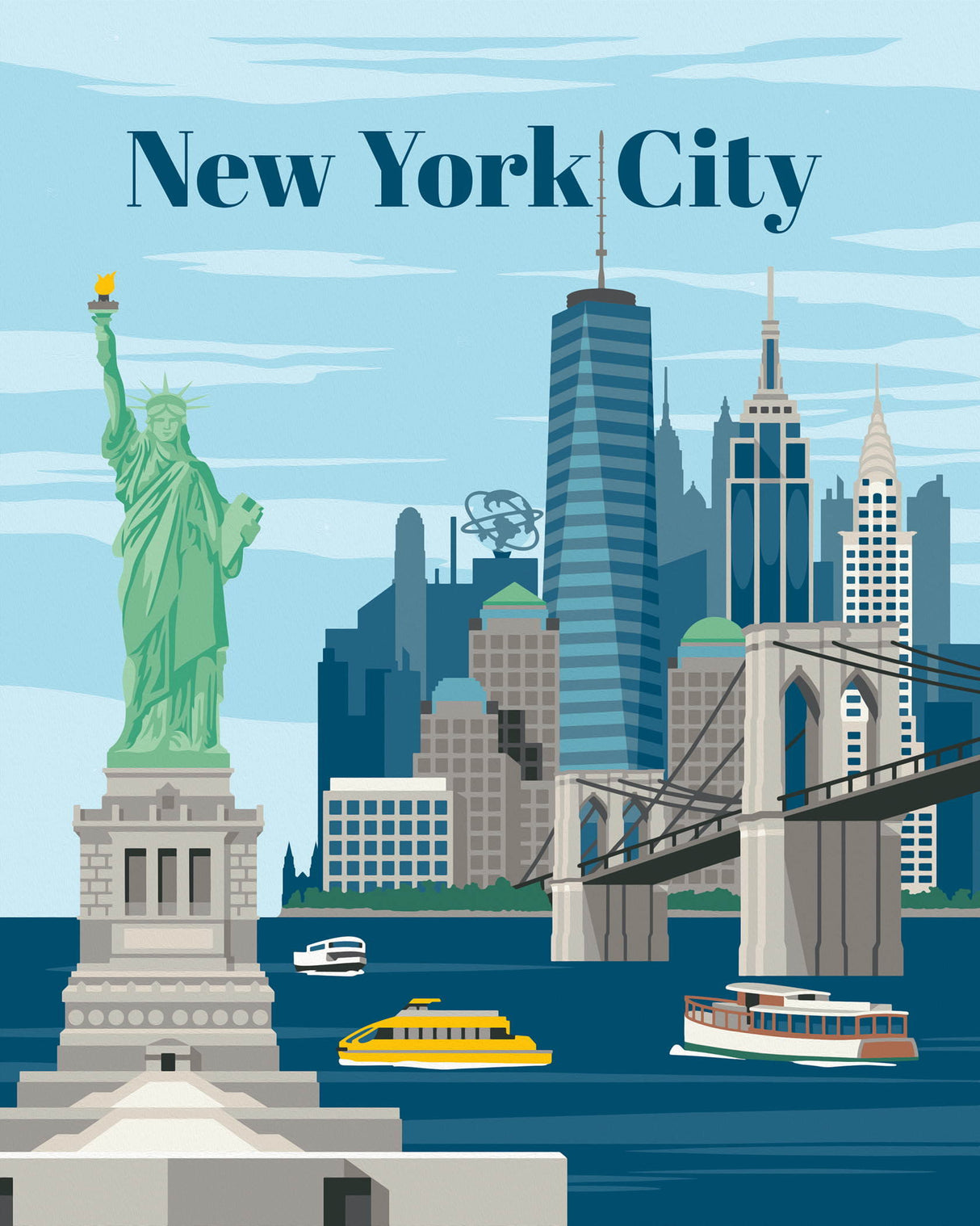 Ravensburger CreArt Colorful New York City 23686 - detalle 1