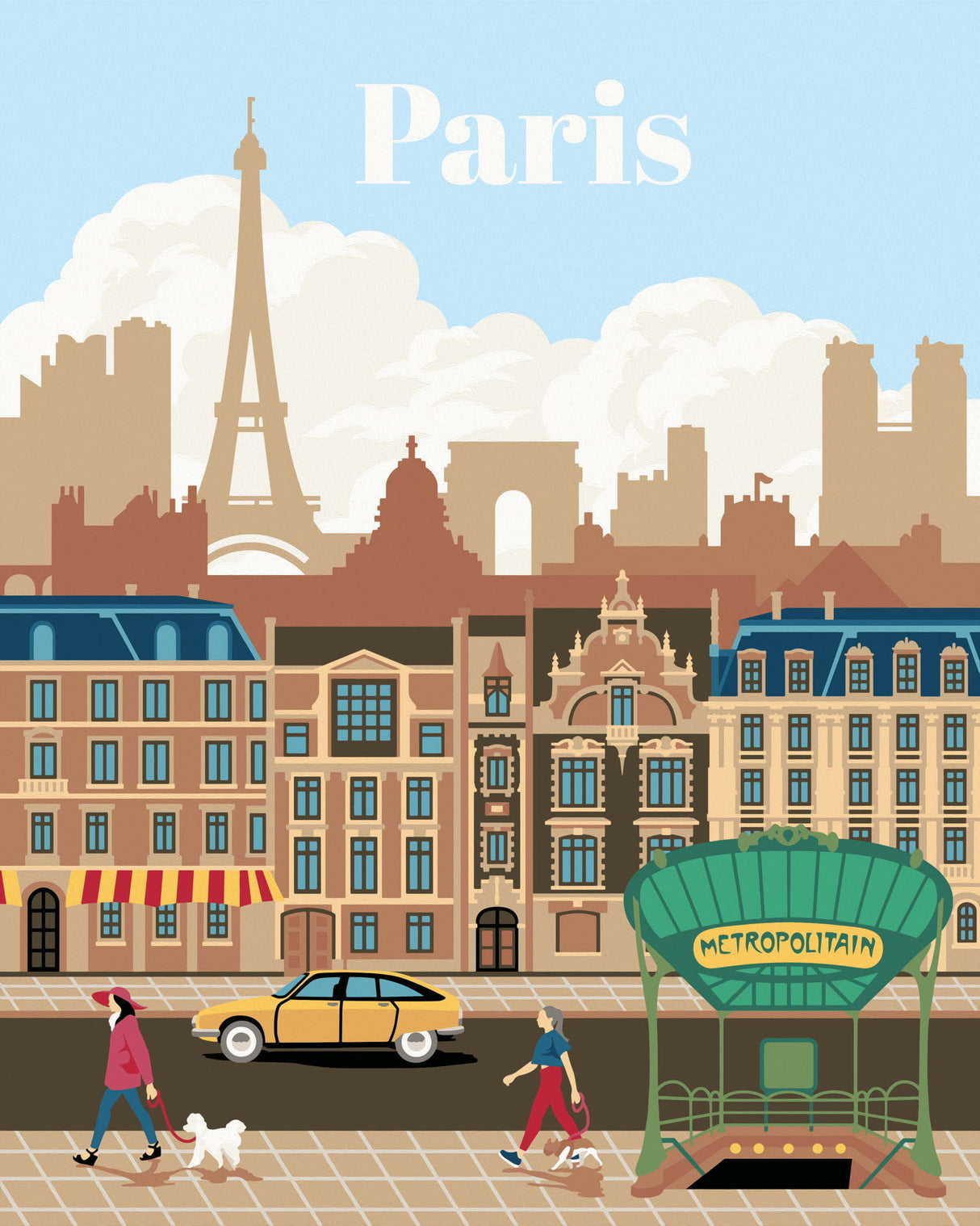 Ravensburger CreArt Colorful Paris 23687 - detalle 1