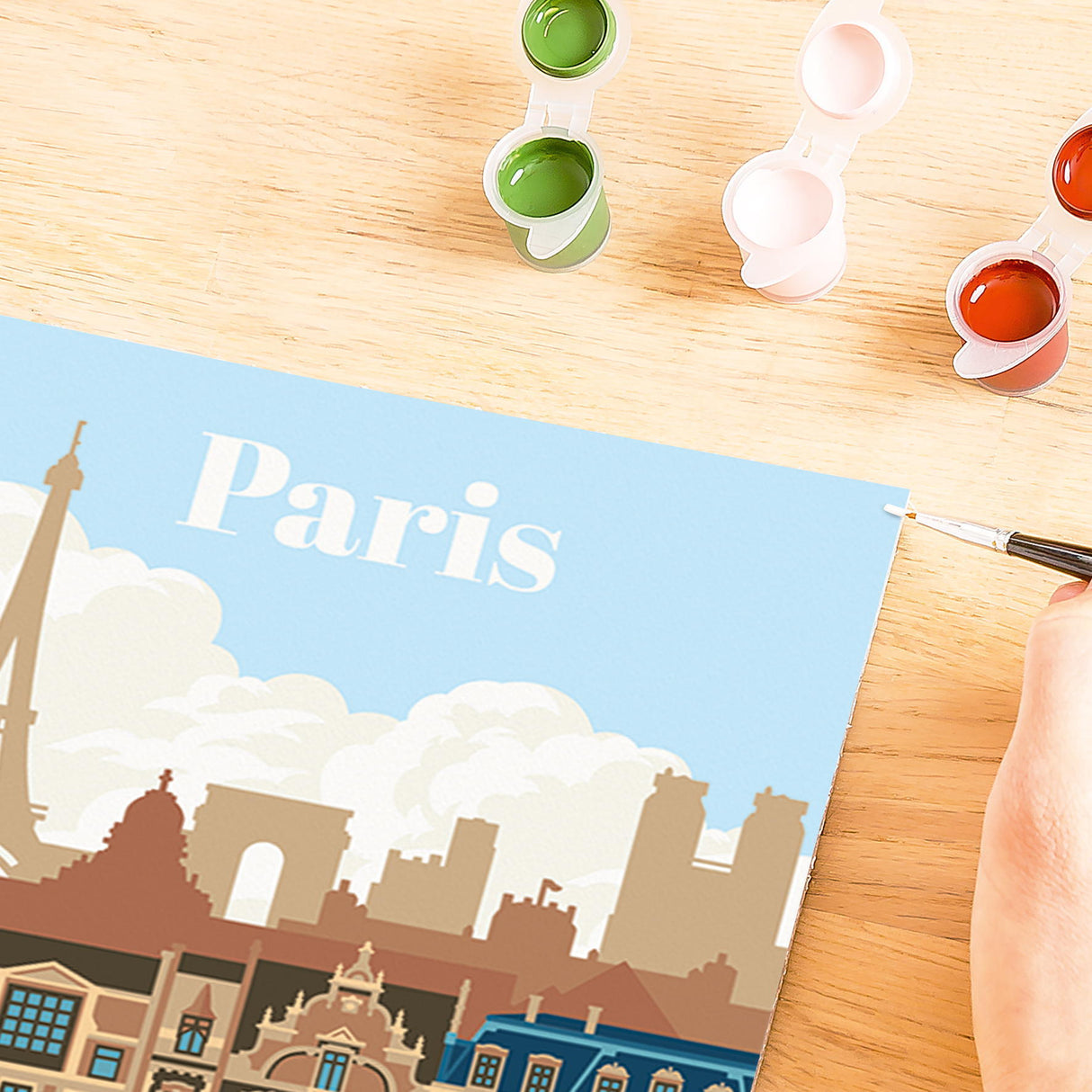 Ravensburger CreArt Colorful Paris 23687 - detalle 3