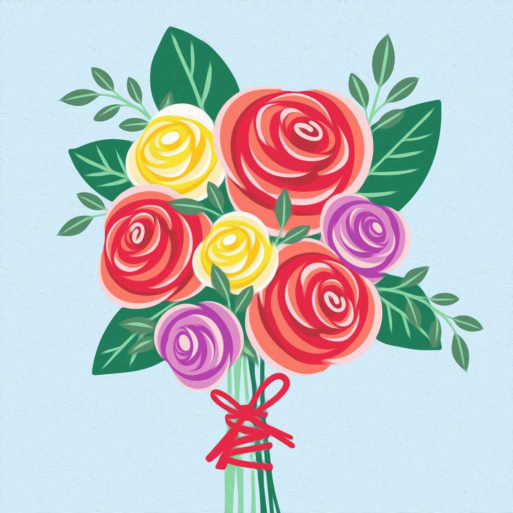 Ravensburger CreArt Rose Bouquet 25520 - packaging