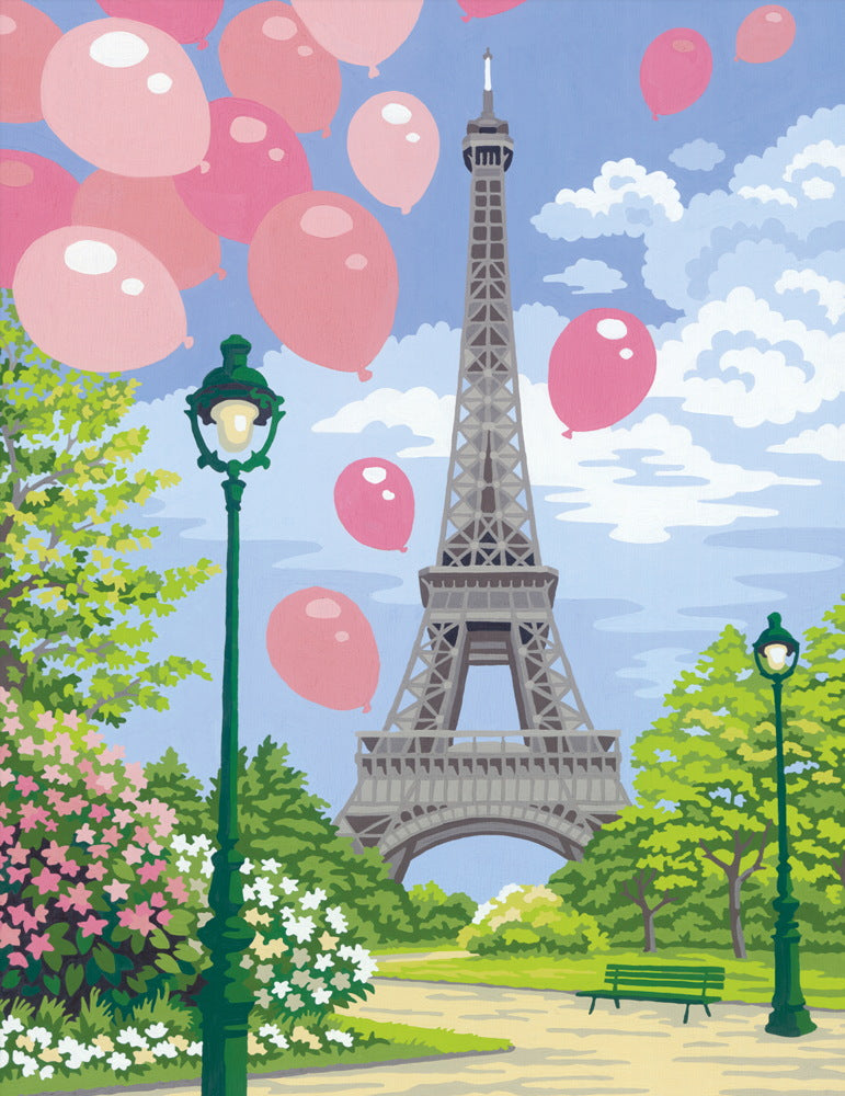 Ravensburger CreArt Spring in Paris 28992 - detalle 1