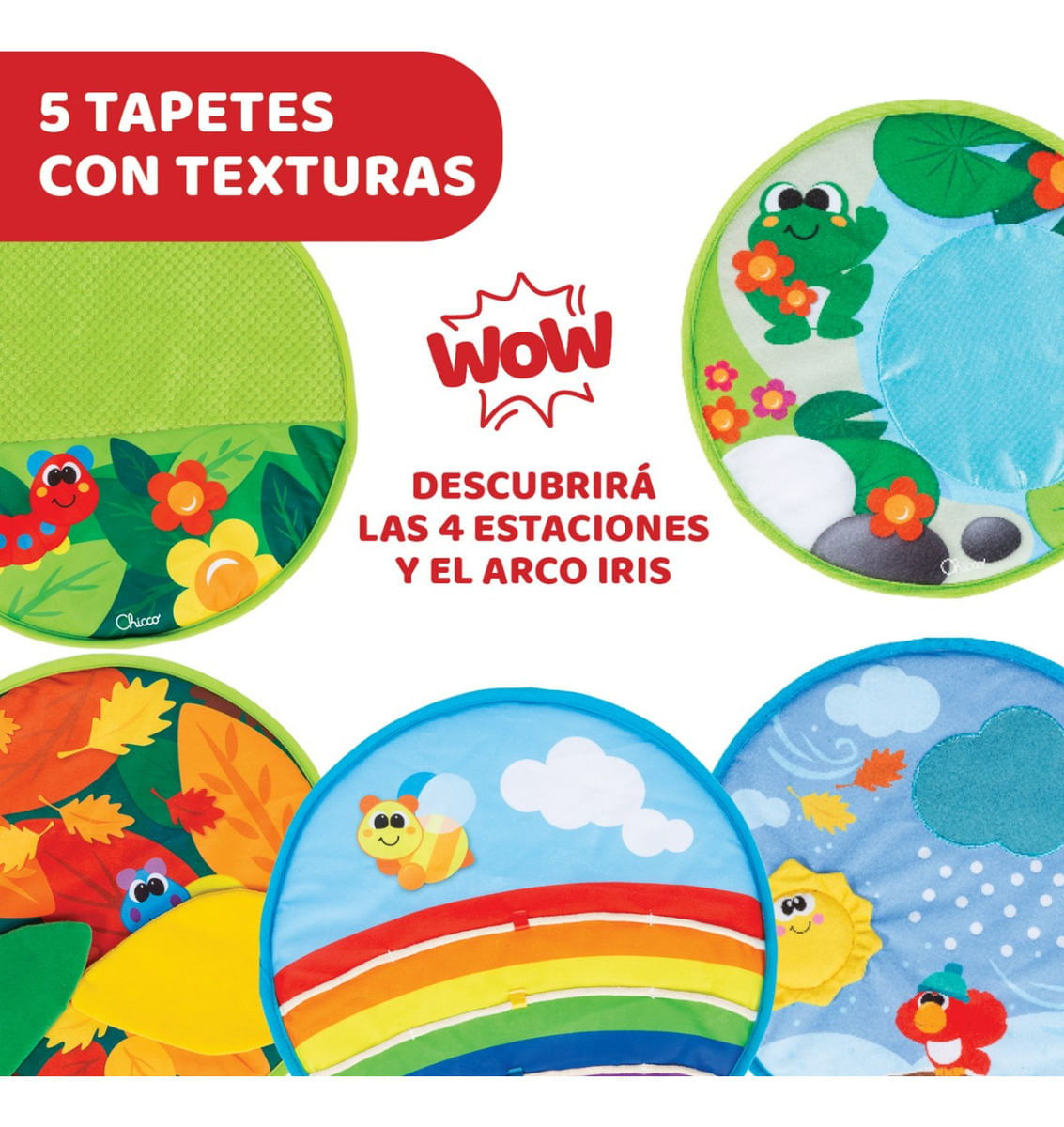 Chicco Alfombra Bebe Multisensorial 4 Season 10155