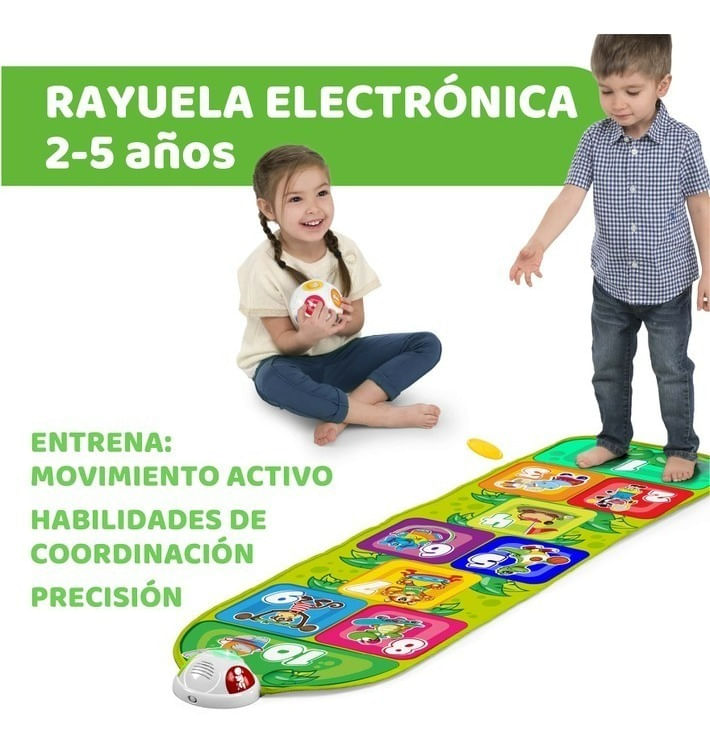 Chicco Alfombra Jump & Fit Playmat Rayuela Electrónica 915