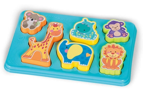 Juego Didactico Anima Bichos con encastre 835 Calesita