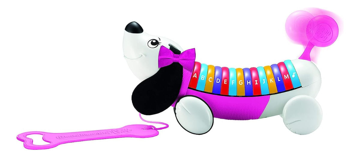 Leap Frog Perrito Abc Rosa Con Frases Y Canciones 80-81405s