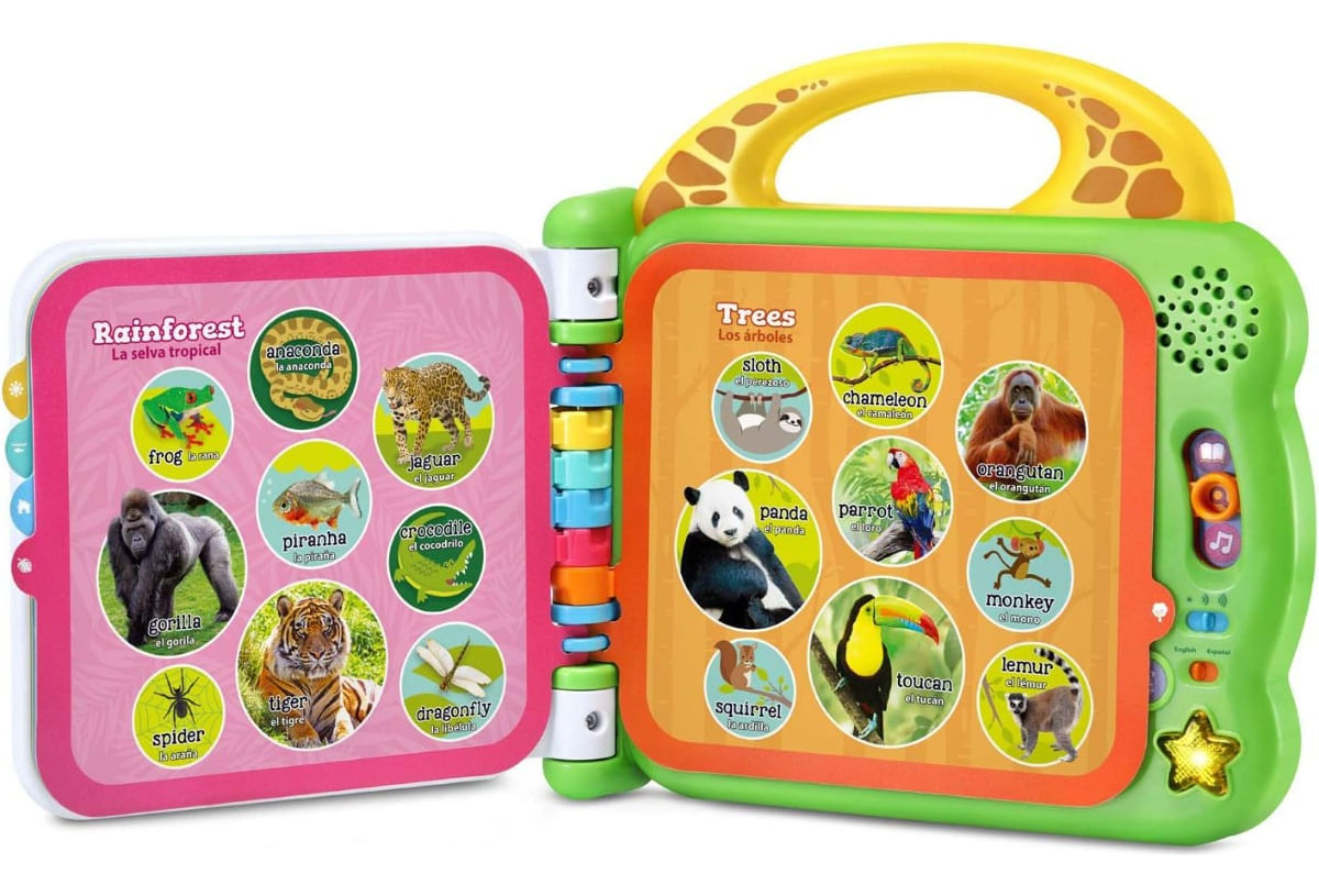 Leap Frog Libro 100 Animales Bilingüe 80-609549