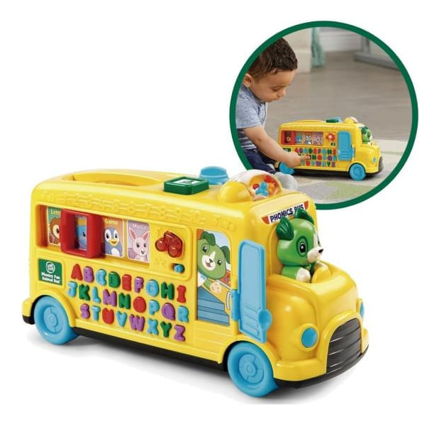 Leap Frog Autobús De Letras Y Animales 80-601339