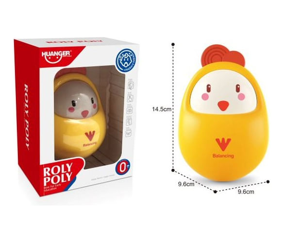 Sonajero Roly Poly Gallinita Involcable 1993514 Huanger
