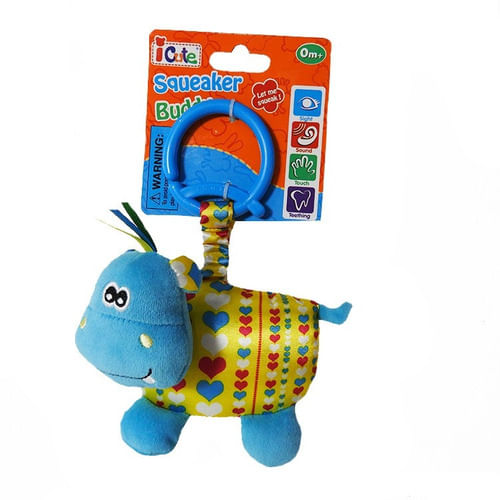 Q Baby Animals Sonajero Colgante Hipopotamo Qt60039