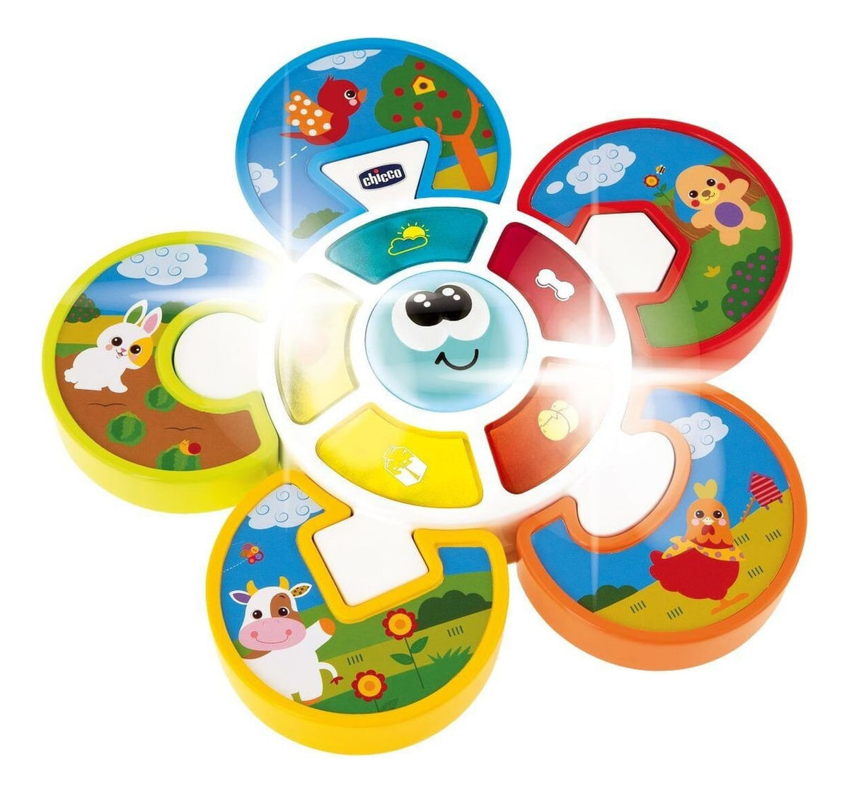 Chicco Descubre El Animal Puzzle Electronico 10602