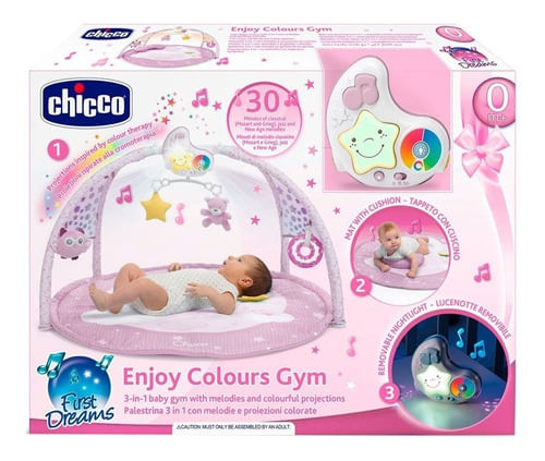 Chicco Enjoy Colours Gimnasio Bebe Gym Pink 98661