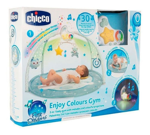 Chicco Enjoy Colours Gimnasio Bebe Gym Blue 98662