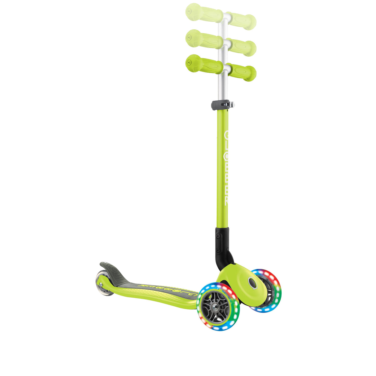 Globber Monopatin Primo plegable Lights Lime Green 432-106-2
