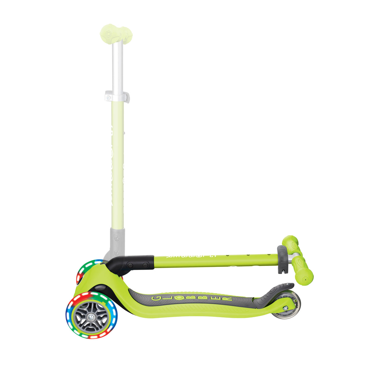 Globber Monopatin Primo plegable Lights Lime Green 432-106-2